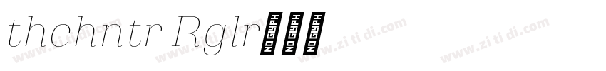Athachantr Regular字体转换